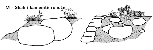 Stanovištní okruh Skalní kamenité rohože